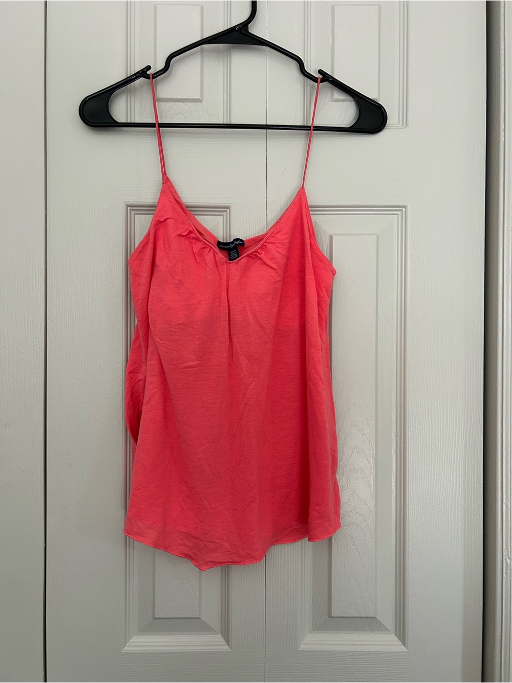 American Eagle Outfitters Coral Pink Spaghetti Strap Camisole